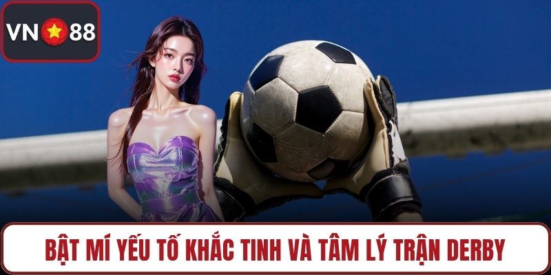 Bật mí yếu tố khắc tinh và tâm lý trận derby