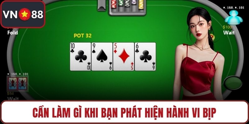 Cần làm gì khi bạn phát hiện hành vi bịp