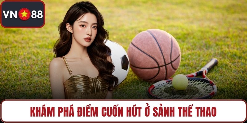 Khám phá điểm cuốn hút ở sảnh thể thao