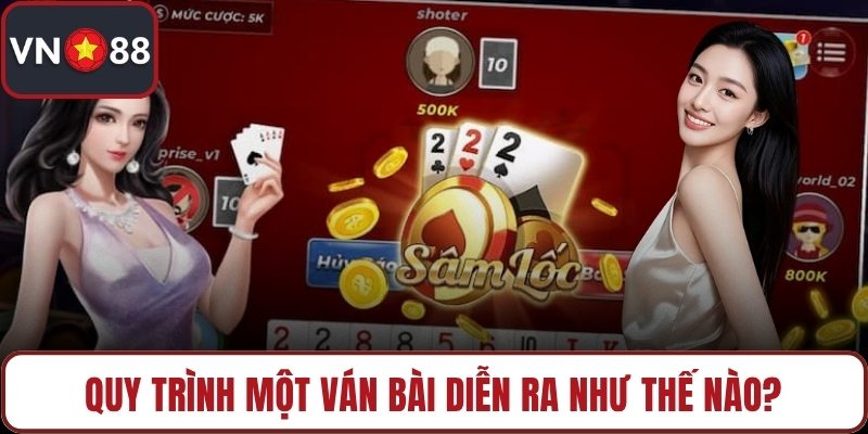 Quy trình một ván bài diễn ra như thế nào?